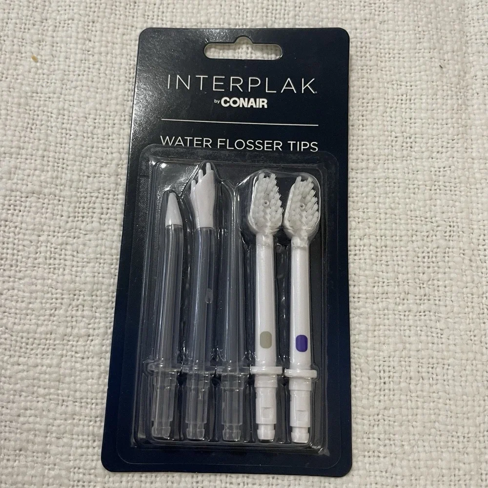 Conair Water Flosser‎ Replacement Tips for Interplak SWJ2 WJX  NEW Sealed
